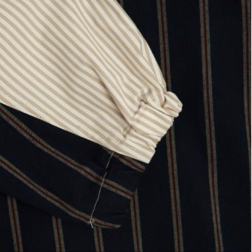 Tommy Hilfiger x Timberland Unisex Striped Pullover Jacket - Picture 9 of 11
